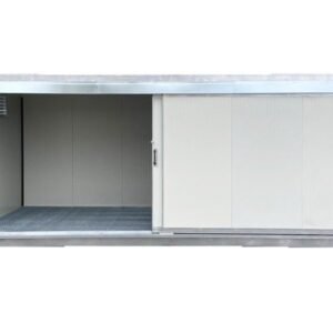 Contenedor prefabricado con cubeta colectora - Aislado - 300 X 240 - H 240