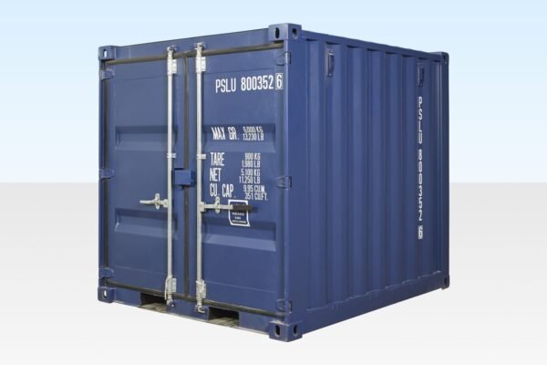 CONTENEDOR DE 8 PIES (UN VIAJE) AZUL
