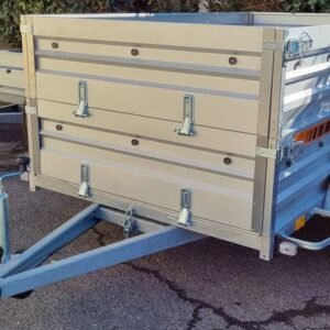 Rimorchio per bagagli Jalon a due assi, portata 750 kg