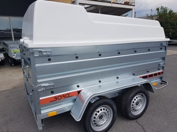 Rimorchio bagagli boro 2 assi 750 kg - Guida senza patente E – Image 6