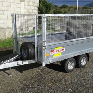 Rimorchio Bateson 2 assi Ptac 750 kg